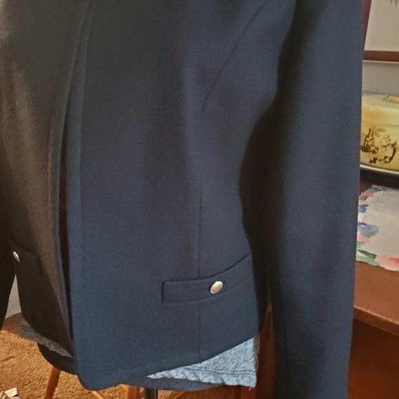 Vintage 90s Talbots Petites Wool Jacket 10 Petite - Picture 3 of 5